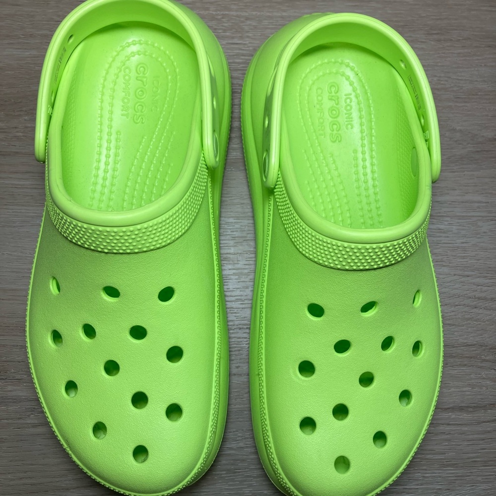 Crocs Classic Crush Clogs size 8M 10W - Picture 3 of 9